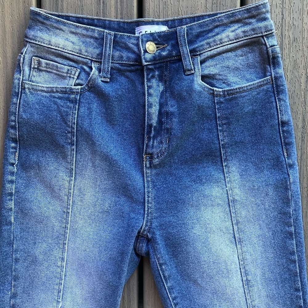 Cello High Rise Classic 5-Pocket Skinny Blue Jeans Size 3